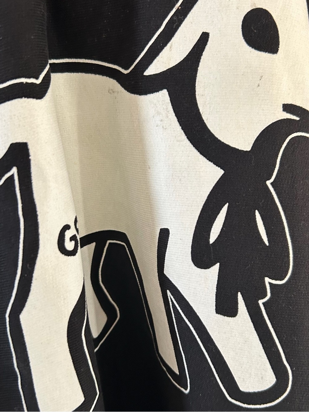 Gucci mens black hoodie GG logo goat sheep lamb sweatshirt sweater size XL B5 - Picture 8 of 10